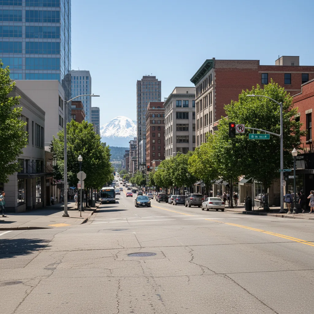 Federal Way, WA business district